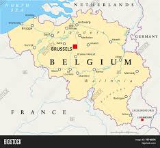 Belgium is a country of 10,403,000 inhabitants, with an area of 30,510 above you have a geopolitical map of belgium with a precise legend on its biggest cities, its road. Belgium Political Map Vector Photo Free Trial Bigstock