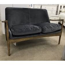 lisbon wooden frame 2 seater sofa