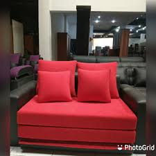 jual sofa bed minimalis bahan kain komb