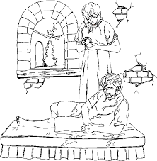 The story of jesus being anointed with perfume is recorded in all four gospels (which itself might be a fulfillment of jesus' words) in fact, some think that john's mention of mary wiping jesus' feet with her hair is a mistake and that john confused the two accounts. Mary Anoints The Feet Of Jesus Coloring Page Sermons4