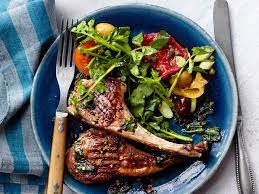 grilled lamb chops with mint recipe