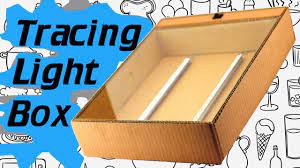 light box for tracing drawing paper