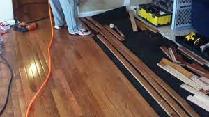 install prefinished hardwood flooring