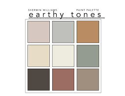 Earthy Tones Paint Color Palette