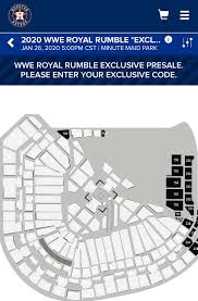 The Seating Chart For The Royal Rumble In Reddit