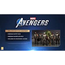 marvels avengers deluxe edition ps4