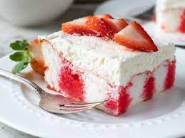 strawberry jello poke cake culinary hill