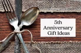 5th anniversary gift ideas married to be