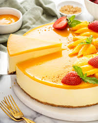 no bake mango cheesecake takes two eggs