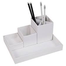 Buy the best and latest white desk organizer on banggood.com offer the quality white desk organizer on sale with worldwide free shipping. Skip19a Office Desk Organizer White Diy At B Q
