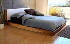 platform bed with bed risers