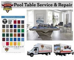 pool table service repair at peters