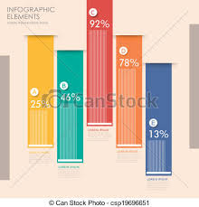 Creative Bar Chart Infographics Design
