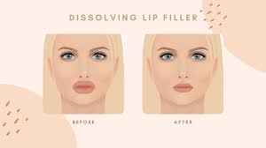 dissolving lip filler lumps treat