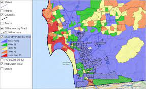 neighborhood diversity census tract san