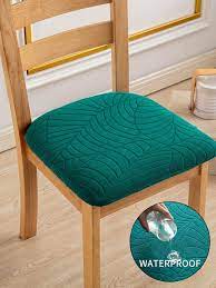 1pc Waterproof Elastic Chair Seat Cover