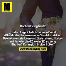 Update information for michelle holzmann ». Hochzeit Vong Heute Und Made My Day