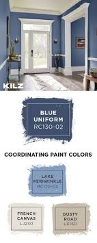 Blue Paint And Coordinating Colors