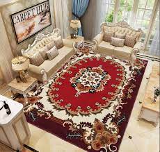for home red designer carpet at rs 2115