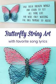 How To Make Erfly String Art A