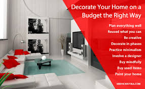 how to decorate your home on a budget
