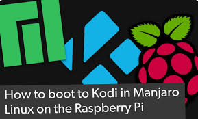 kodi in manjaro linux on the raspberry pi