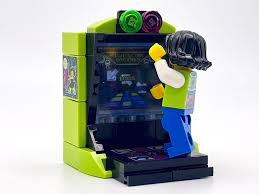 lego moc dancing arcade machine by