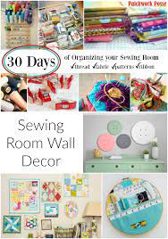 Sewing Room Wall Decor Patchwork Posse