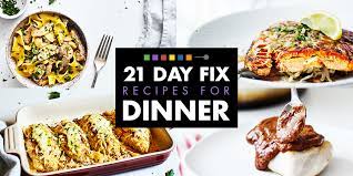 21 day fix dinner recipes bodi