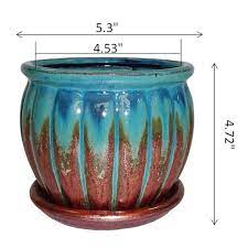 ceramic pots planters at lowes com
