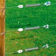 Electricity enters the fence circuit on the hot fence terminal, and completes the circuit when it's collected by the ground rods and sent up to the ground terminal from your connecting ground wire. Horizontal Wiring Kit For Permanent Electric Fence Systems