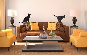 Cat Silhouette Wall Decals Hauspanther