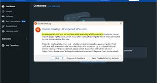 docker desktop unexpected wsl error fix