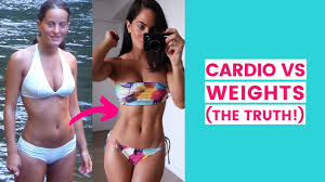 cardio vs weights fitness influencers