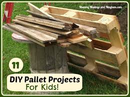 diy recycled pallet projects for kids