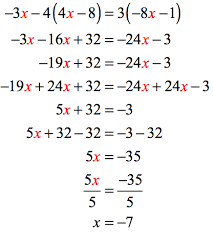 Solving Multi Step Equations Chilimath