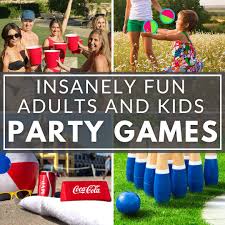 fun s and kids outdoor party games