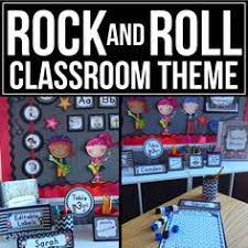 110 rock and roll classroom theme ideas