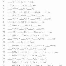 A balanced chemical equation represents a chemical reaction using the formulae of the reactants and products. Practice Balancing Chemical Equations Worksheet Key Printable Worksheets And Activities For Teachers Parents Tutors And Homeschool Families