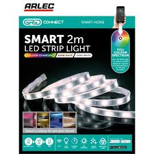 arlec 2m led white smart colour