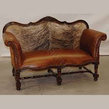 fancy cowhide leather sofa