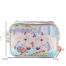 toiletry bag unicorns
