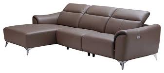 950 leather sectional sofa with