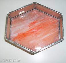 Soap Dish Or Wver Stained Glass By