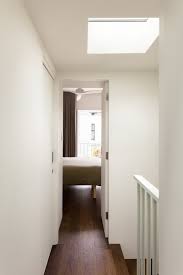 hallway dark hardwood floors design