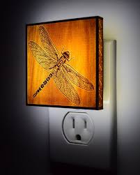 Dragonfly Night Light Wall Art Bug