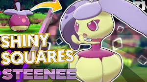 SQAURES & FLAWLESS! Most Epic Shiny Steenee! | Sword and Shield Shiny  Reaction | #71 - YouTube