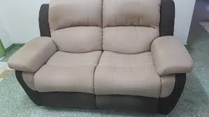 seater reclining fabric sofa furniture