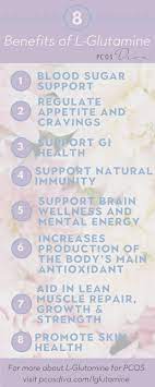 8 benefits of l glutamine for pcos