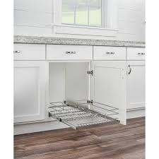 kitchen cabinet pull out wire basket